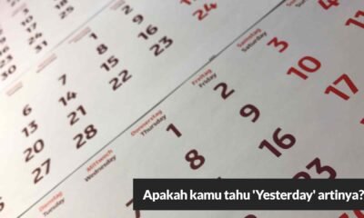 Apakah kamu tahu 'Yesterday' artinya?