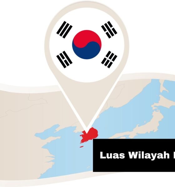 Luas Wilayah Korea Selatan