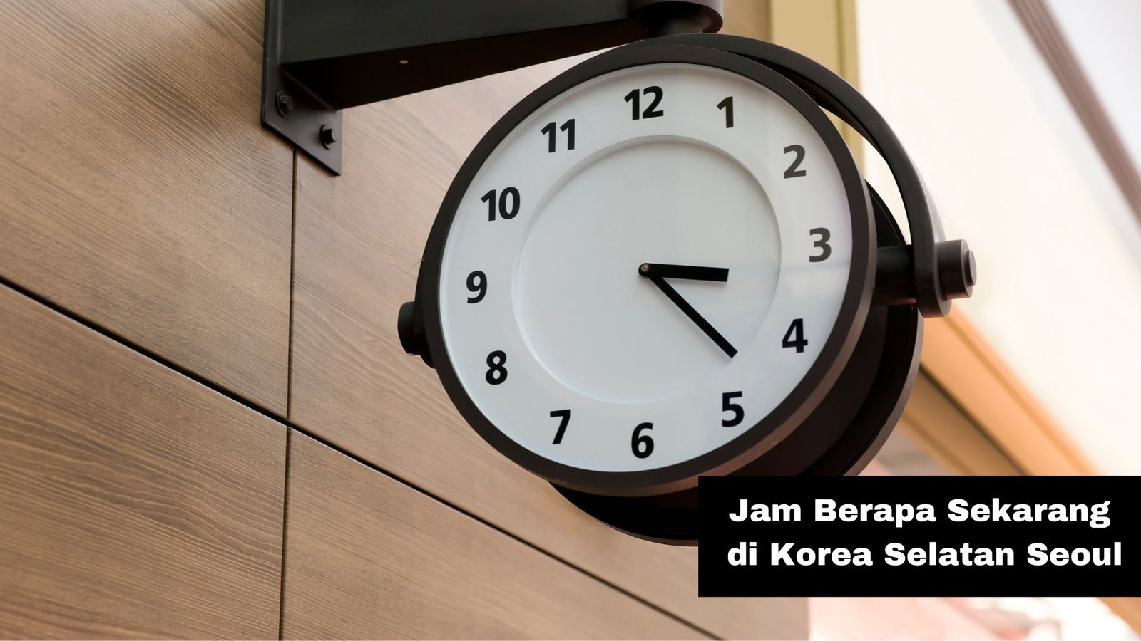 Jam Berapa Sekarang Di Korea Selatan Seoul
