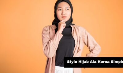 Gaya Hijab ala Korea Simple